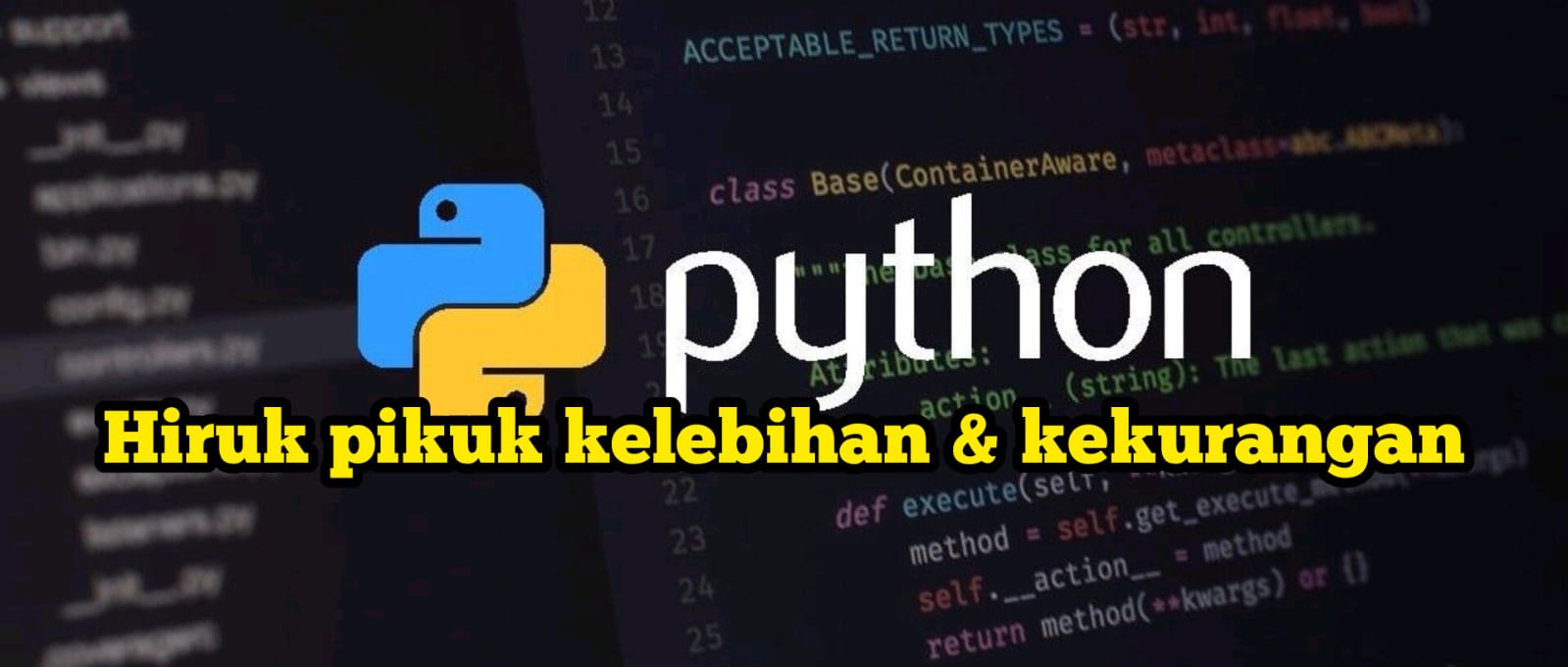 Kelebihan Dan Kekurangan Bahasa Pemrograman Python Pusat Pelayanan